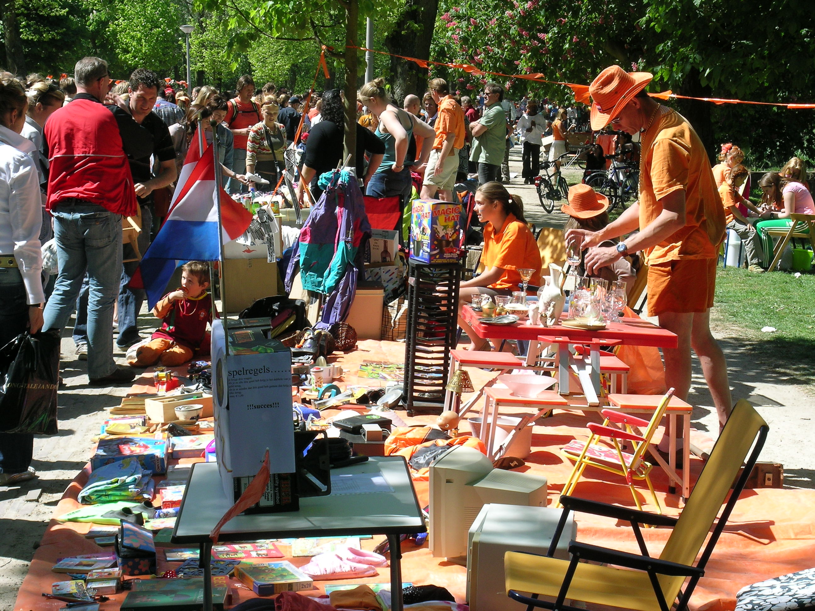 Kingsday 2024 in Groningen